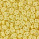 SuperDuo Beads 2.5x5mm Powdery - Pastel Yellow